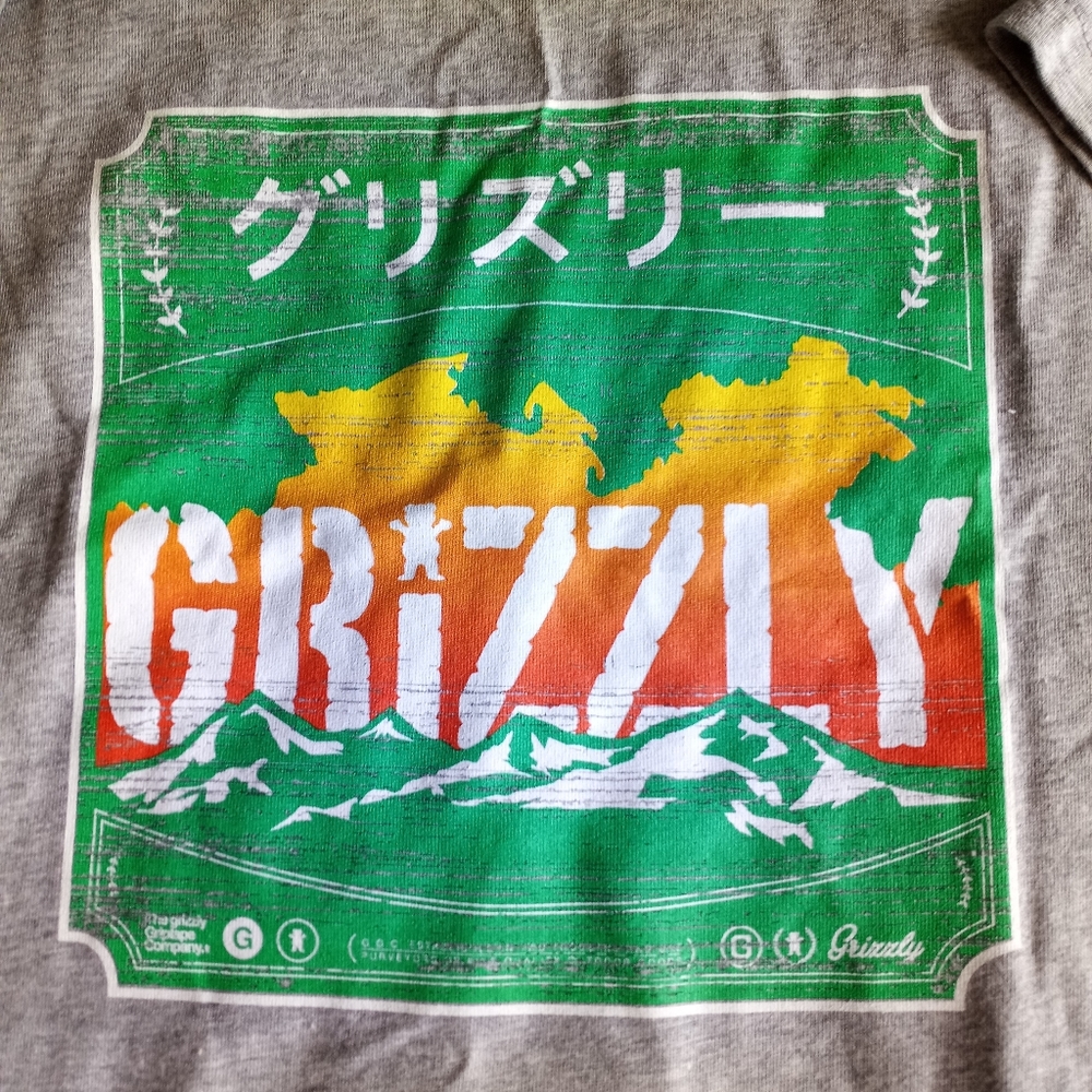 Grizzly brand t-shirt brand new